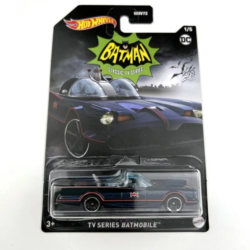 Машинка Hot Wheels Batmobile 1:64 HLK44 машинка hot wheels dc batman arkham asylum batmobile hdk74