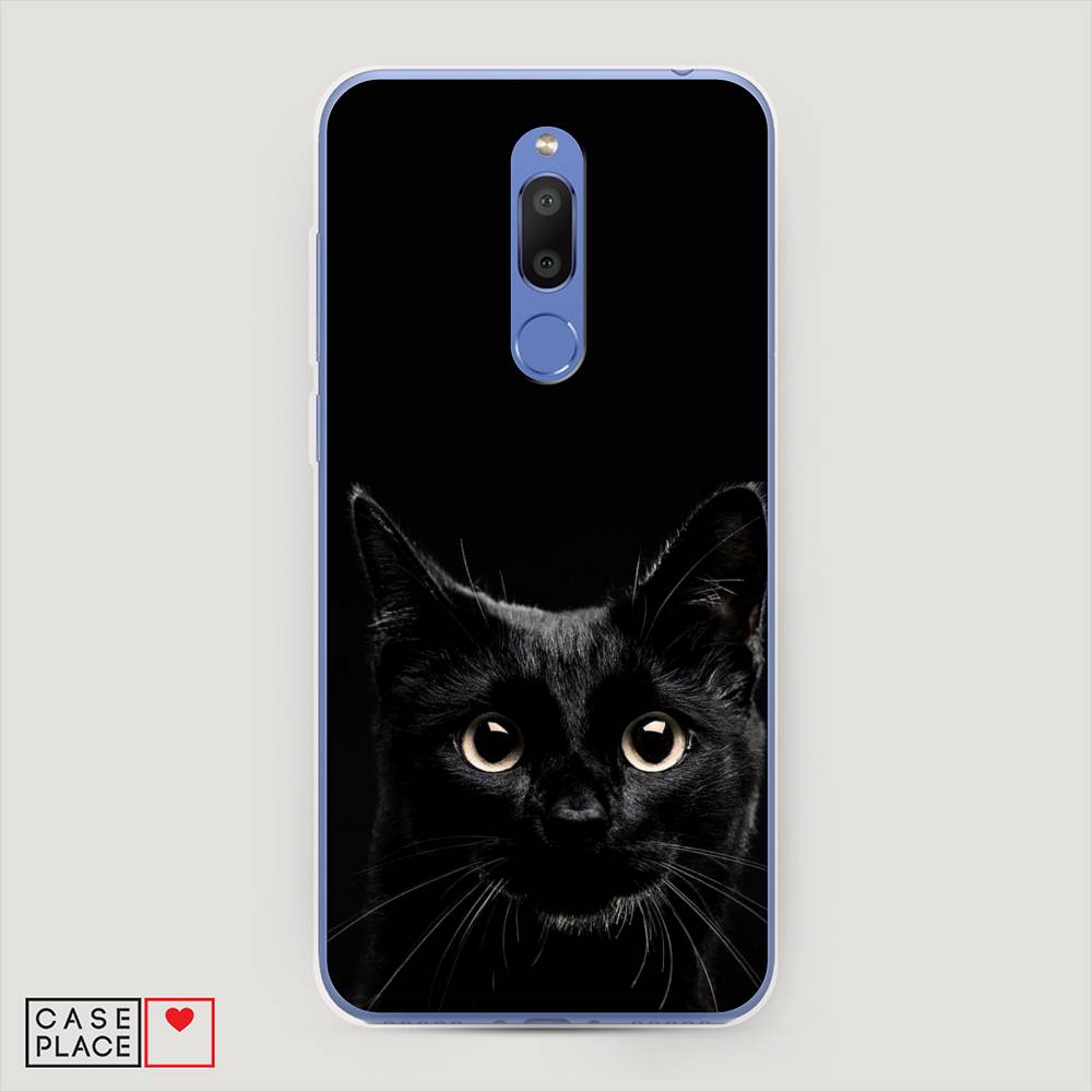

Чехол Awog на Meizu M6T "Добрый кот", Черный, 72850-1