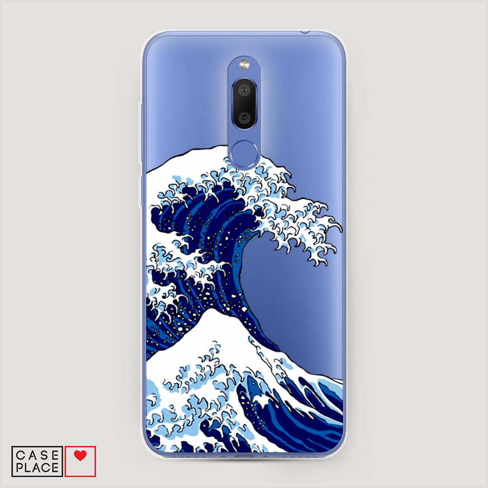 

Чехол Awog на Meizu M6T "Волна в Канагаве", Синий;белый, 72850-4