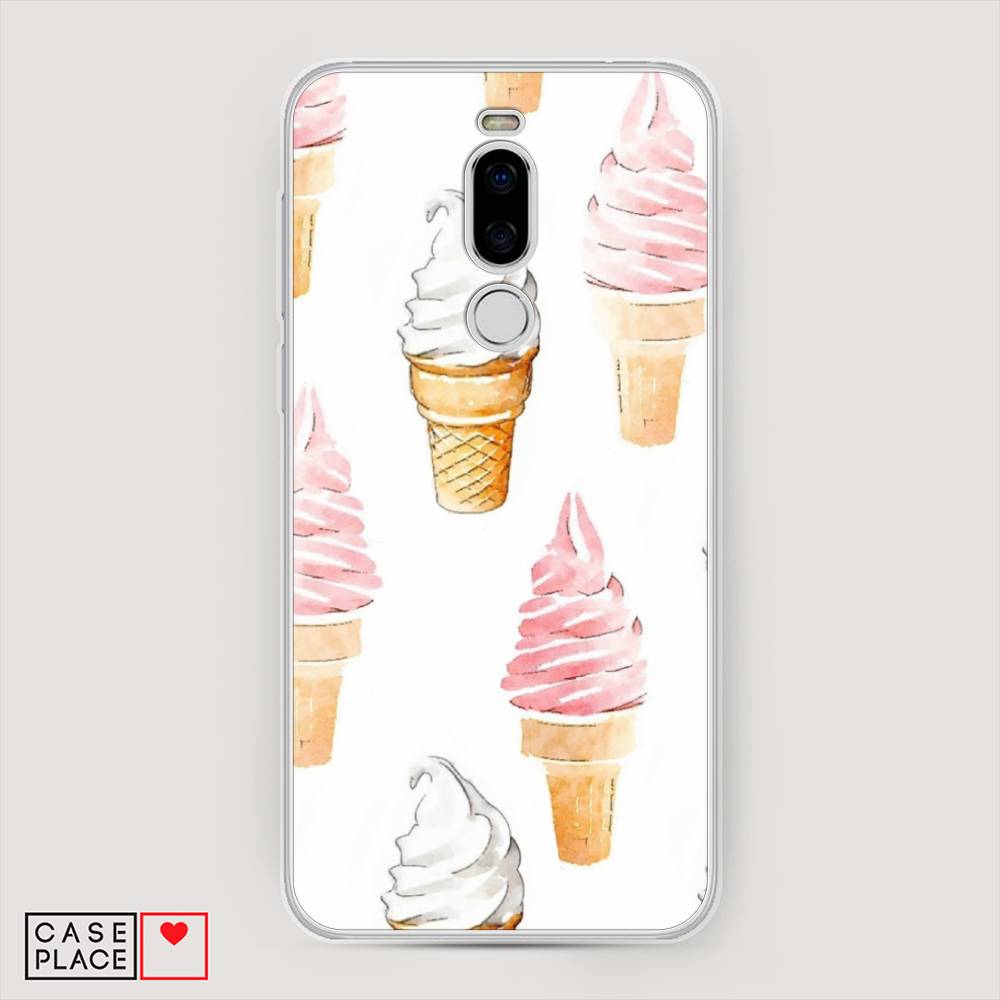 

Чехол Awog на Meizu X8 "Нарисованное мороженое", Белый;розовый, 72950-10