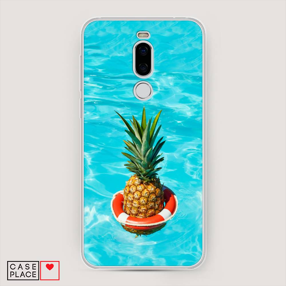 

Чехол Awog на Meizu X8 "Ананас в бассейне", Голубой, 72950-10