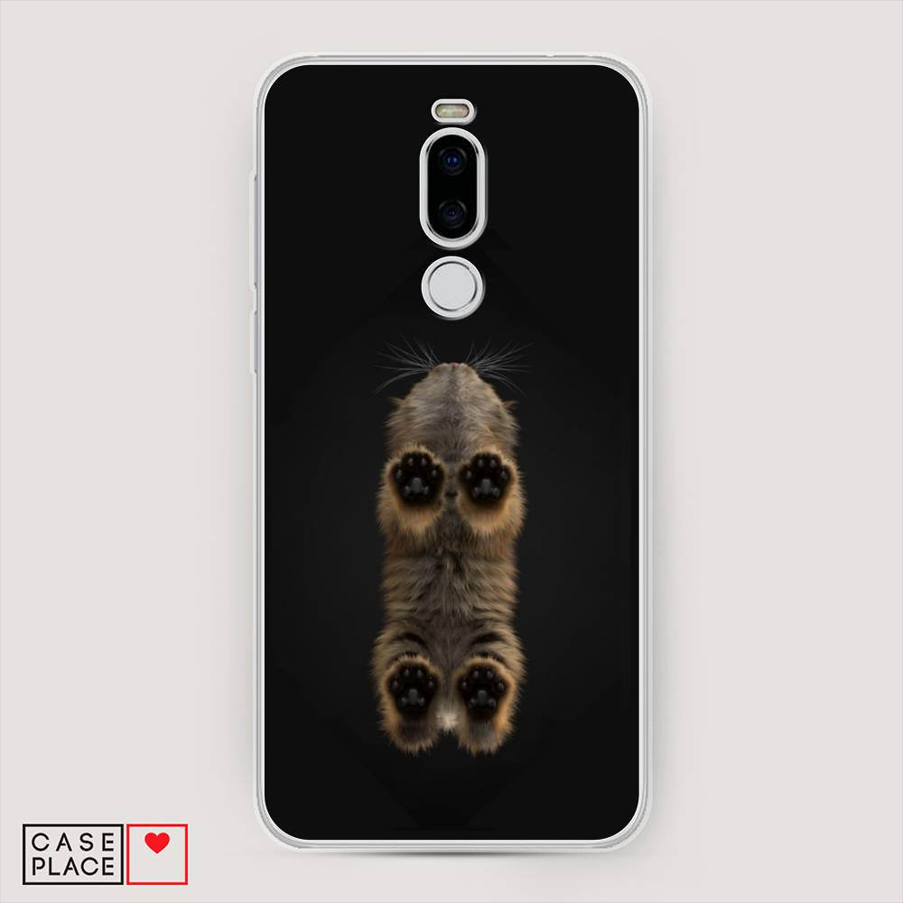 

Чехол Awog на Meizu X8 "Кошачьи лапки", Черный, 72950-1