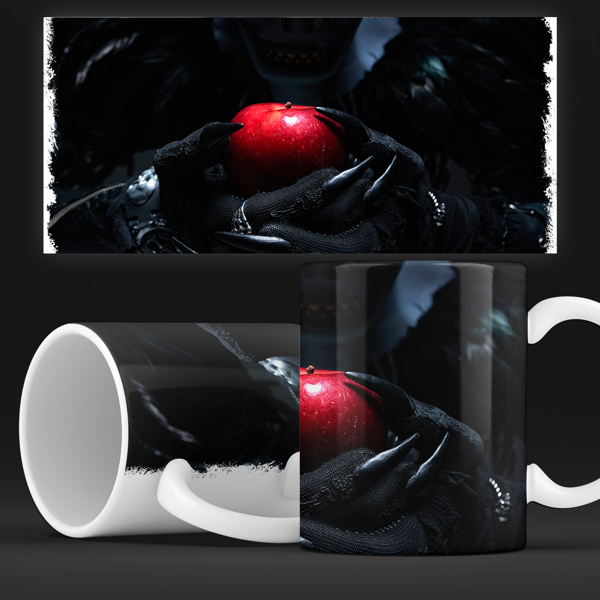 

Кружка RocketCup с принтом "Тетрадь смерти", deathnote04