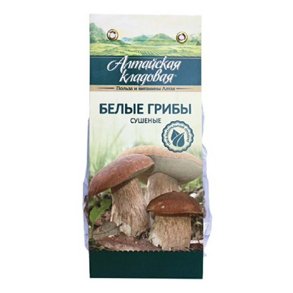 

Белые грибы сушеные Алтайская кладовая резаные 40 г