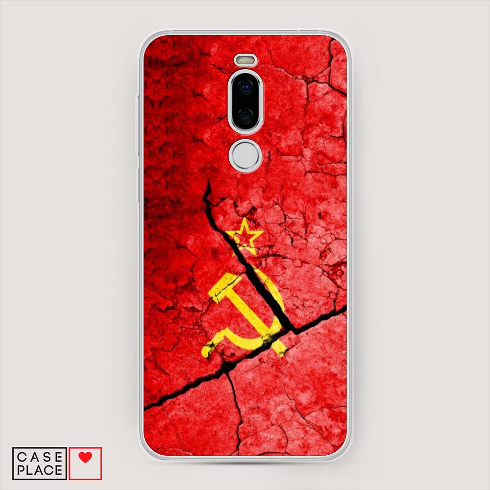 

Чехол Awog на Meizu X8 "СССР", Красный;черный;желтый, 72950-5