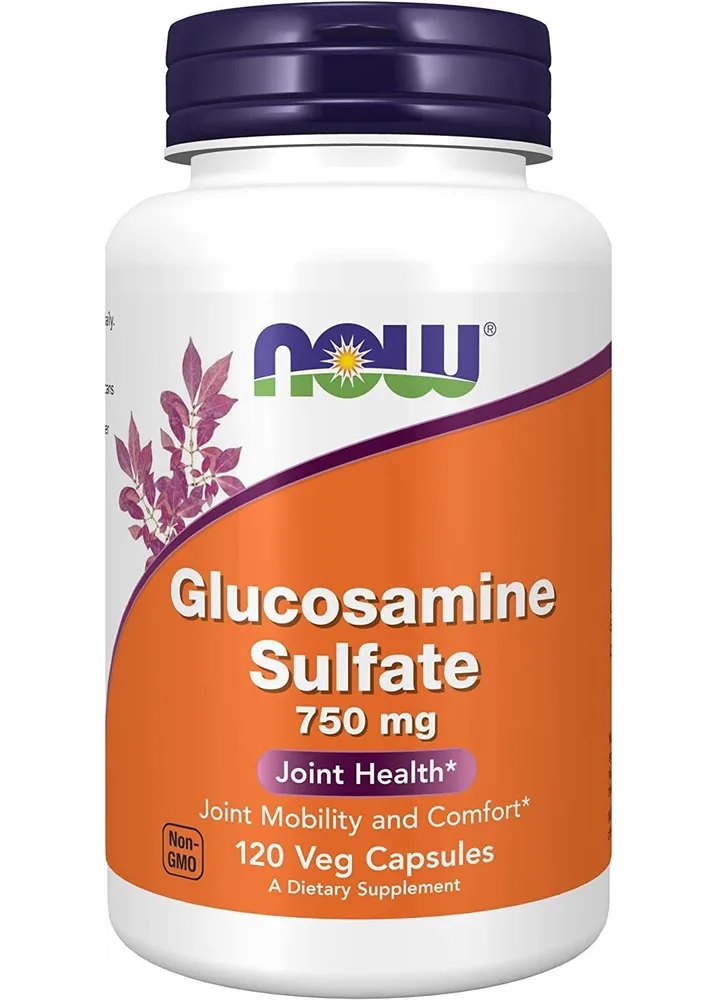 NOW Glucosamine Sulfate 750 мг, 120 капс