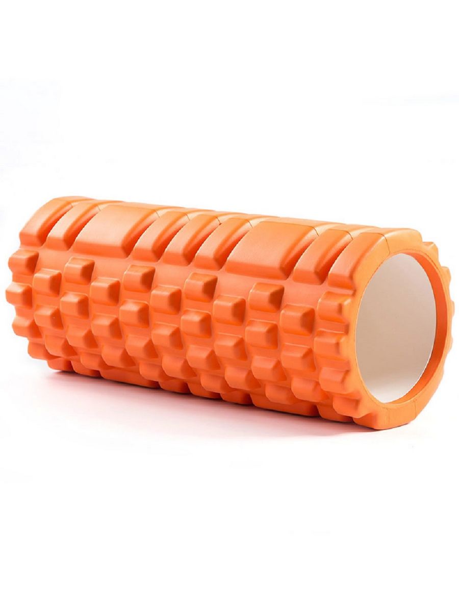 Валик для йоги Sportex B33109 оранжевый 33x15