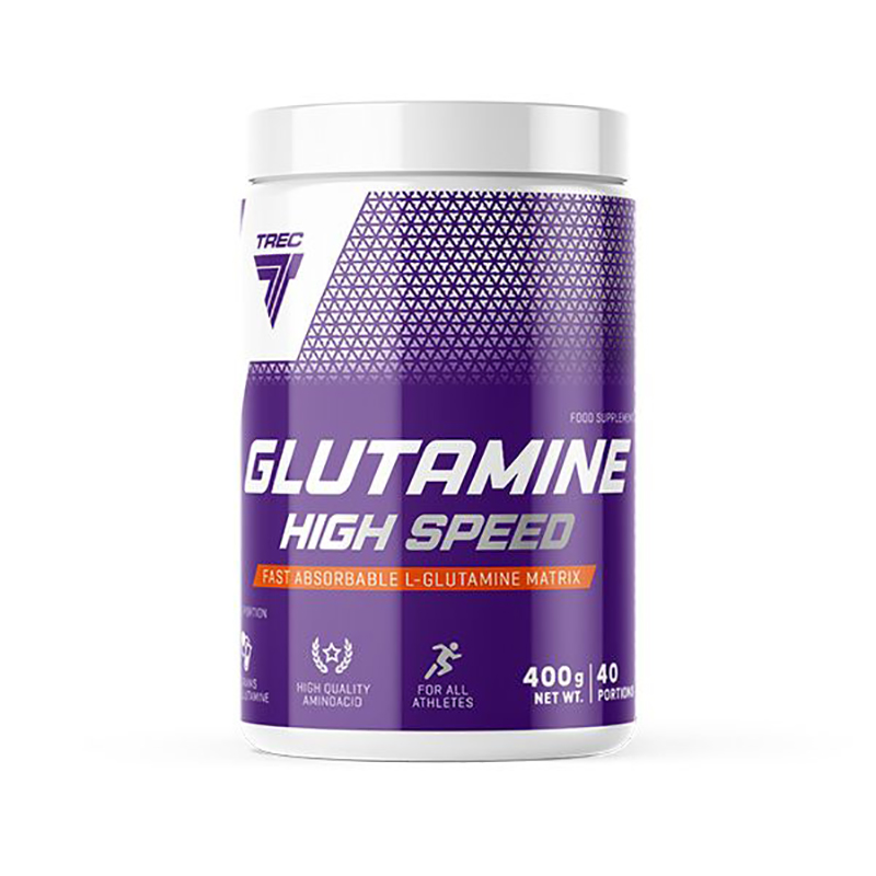 Trec Nutrition Glutamine High Speed, 400 г, вкус: вишня-чёрная смородина