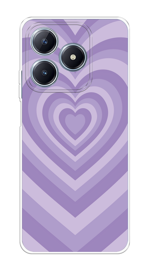 

Чехол Case Place на Realme C63 "Violet heart latte", Фиолетовый, 2517350-1