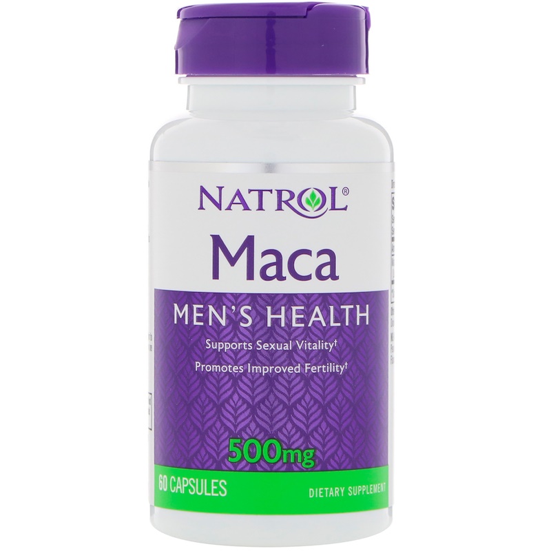 фото Natrol maca 500 мг, 60 капс