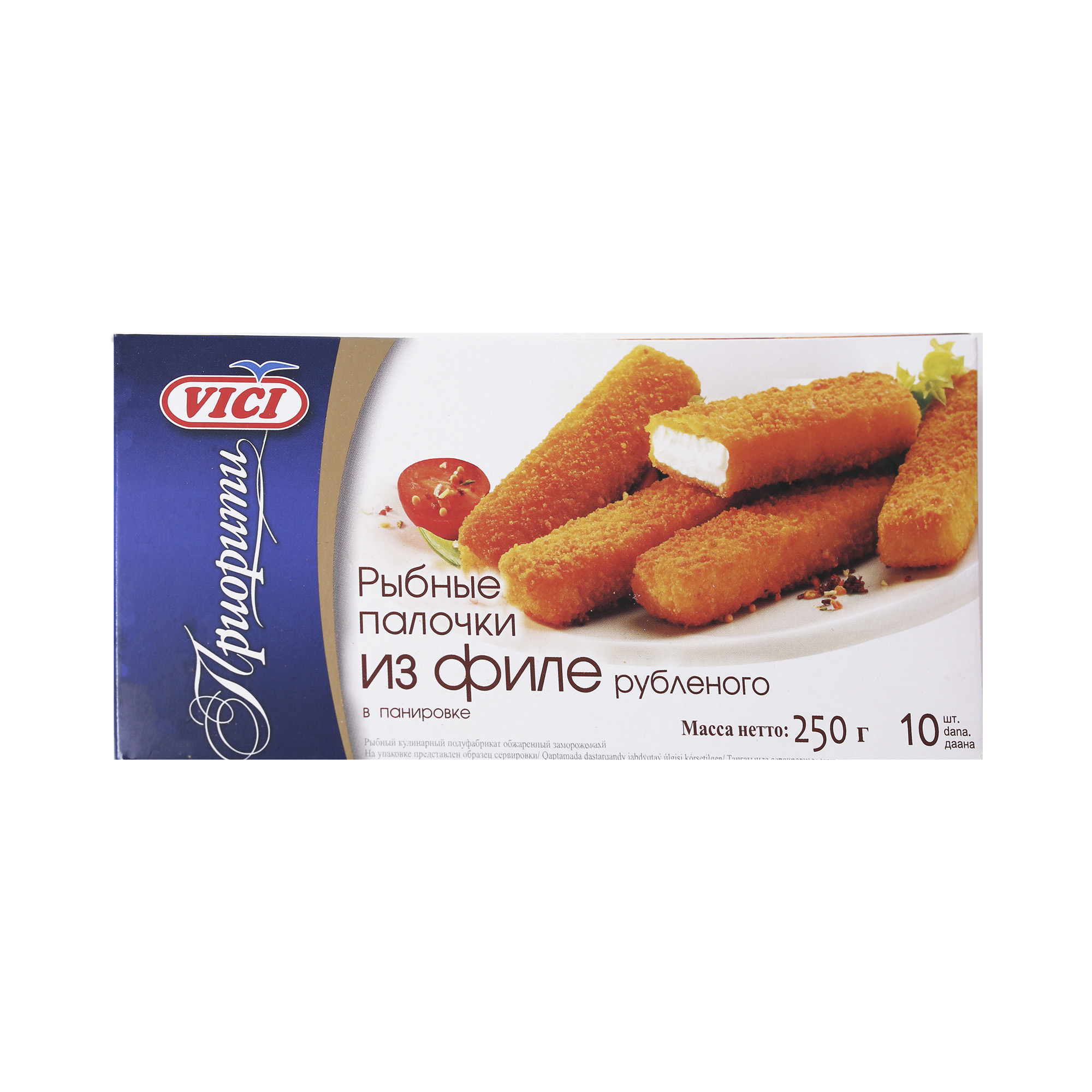 Рыбные палочки Vici из рубленого филе 250 г