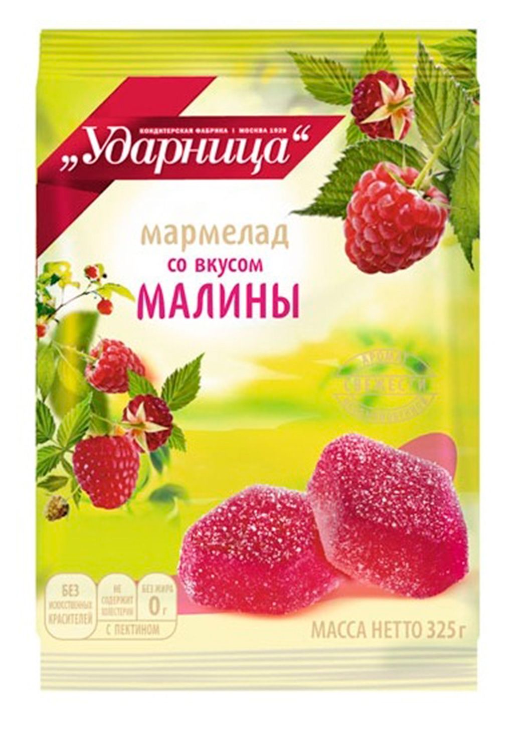 

Мармелад малиновый "Ударница" 325г