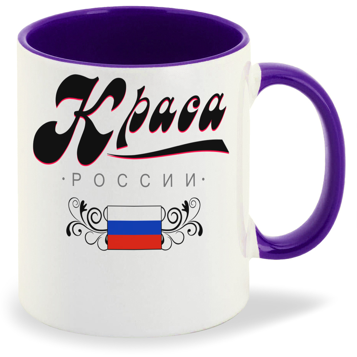 

Кружка CoolPodarok Прикол Семья Краса России, Прикол Семья Краса России