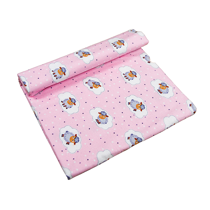 

Пеленка Amarobaby Sense Овечки фланелевая розовый AMARO-56S-OR, AMARO-56S