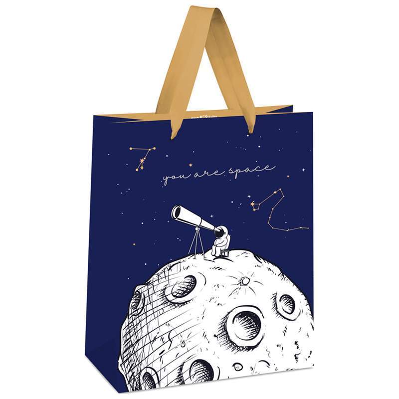 

Пакет подарочный Meshu "Space" 339758, 11x14x6,5 см, 12 штук, Разноцветный, 339758