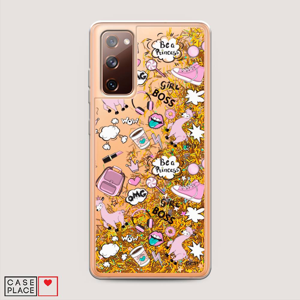 

Чехол Awog на Samsung Galaxy S20 FE / Самсунг S20 FE "Стильная лама", 2101390-1