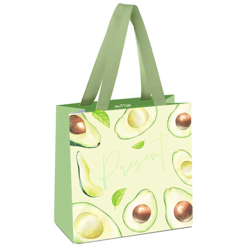

Пакет подарочный Meshu "Avocado" 339802, 20x20x10 см, 12 штук, Разноцветный, 339802