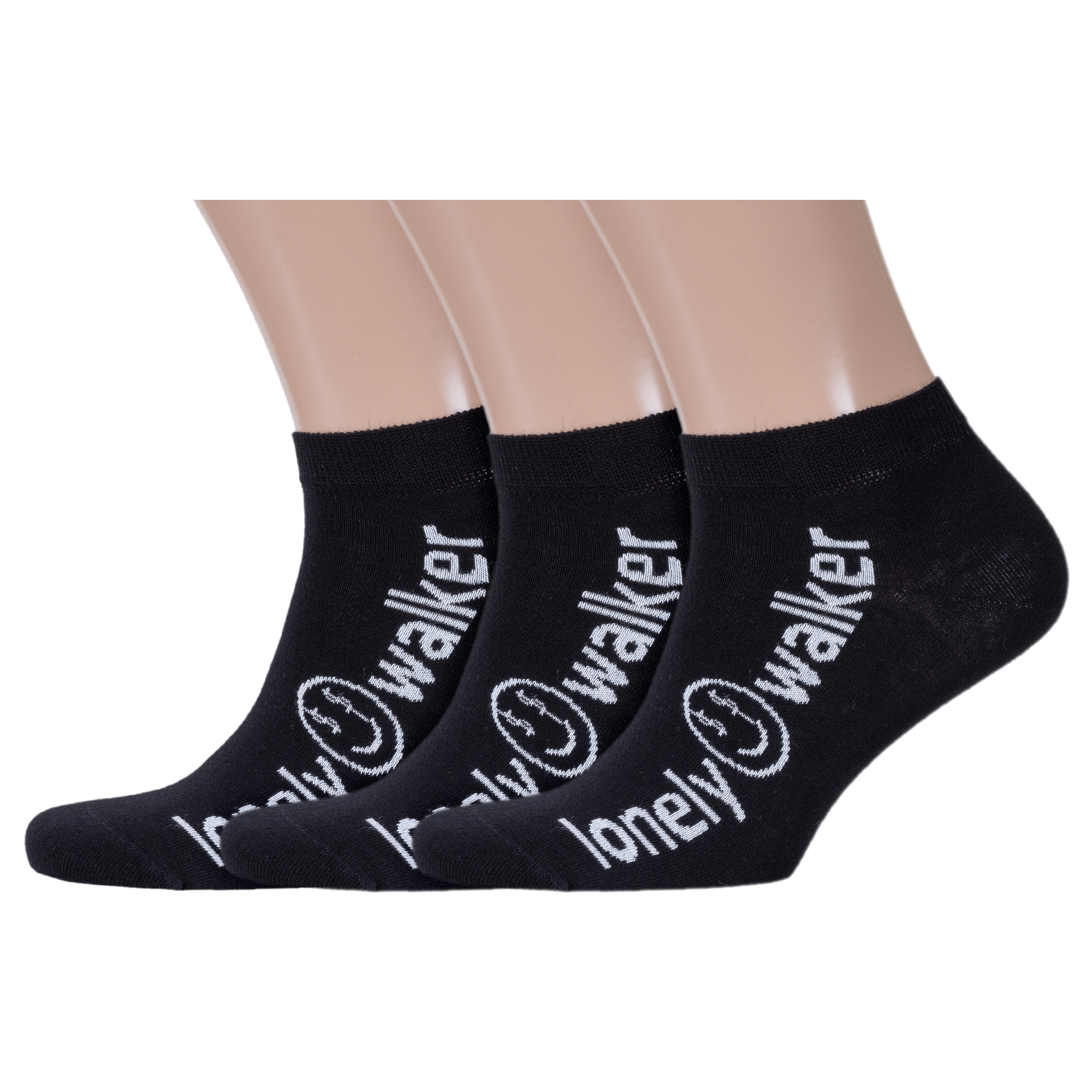 

Комплект носков мужских Rusocks 3-М3-23739 черный/белый 27-29, 3-М3-23739