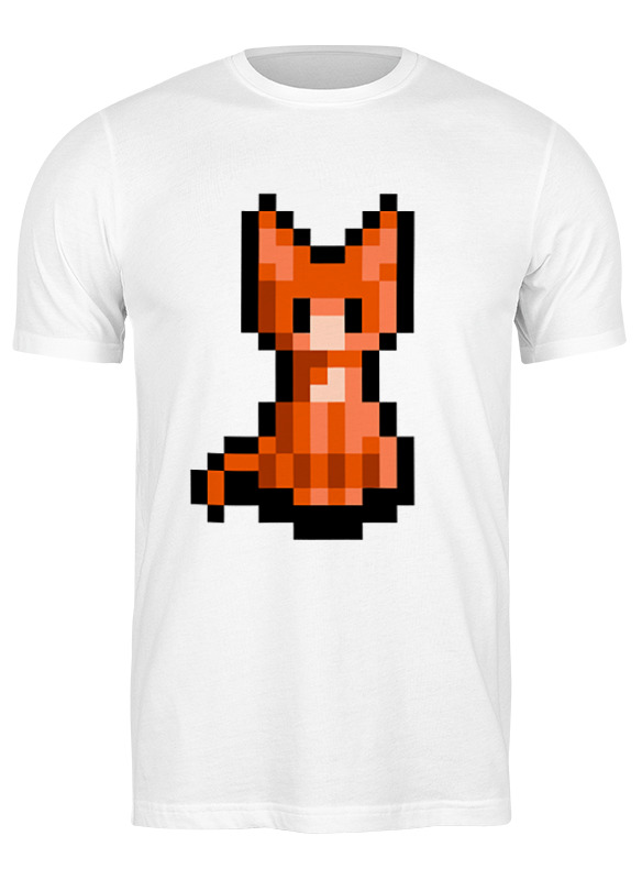 

Футболка мужская Printio Лисичка белая XL, Белый, Лисичка