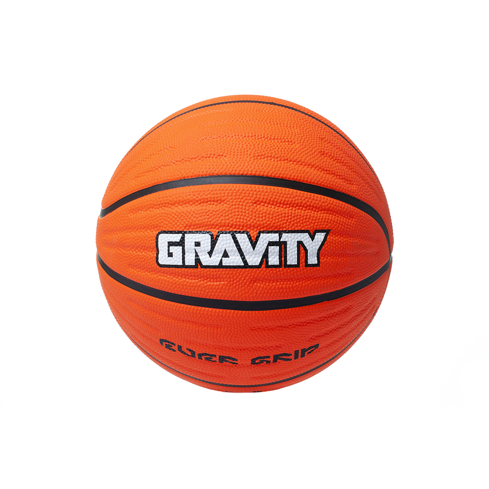 Баскетбольный мяч Gravity, вспененная резина, коричневый, размер 5