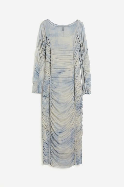 

Платье женское H&M 1211130 бежевое M, Бежевый, 1211130