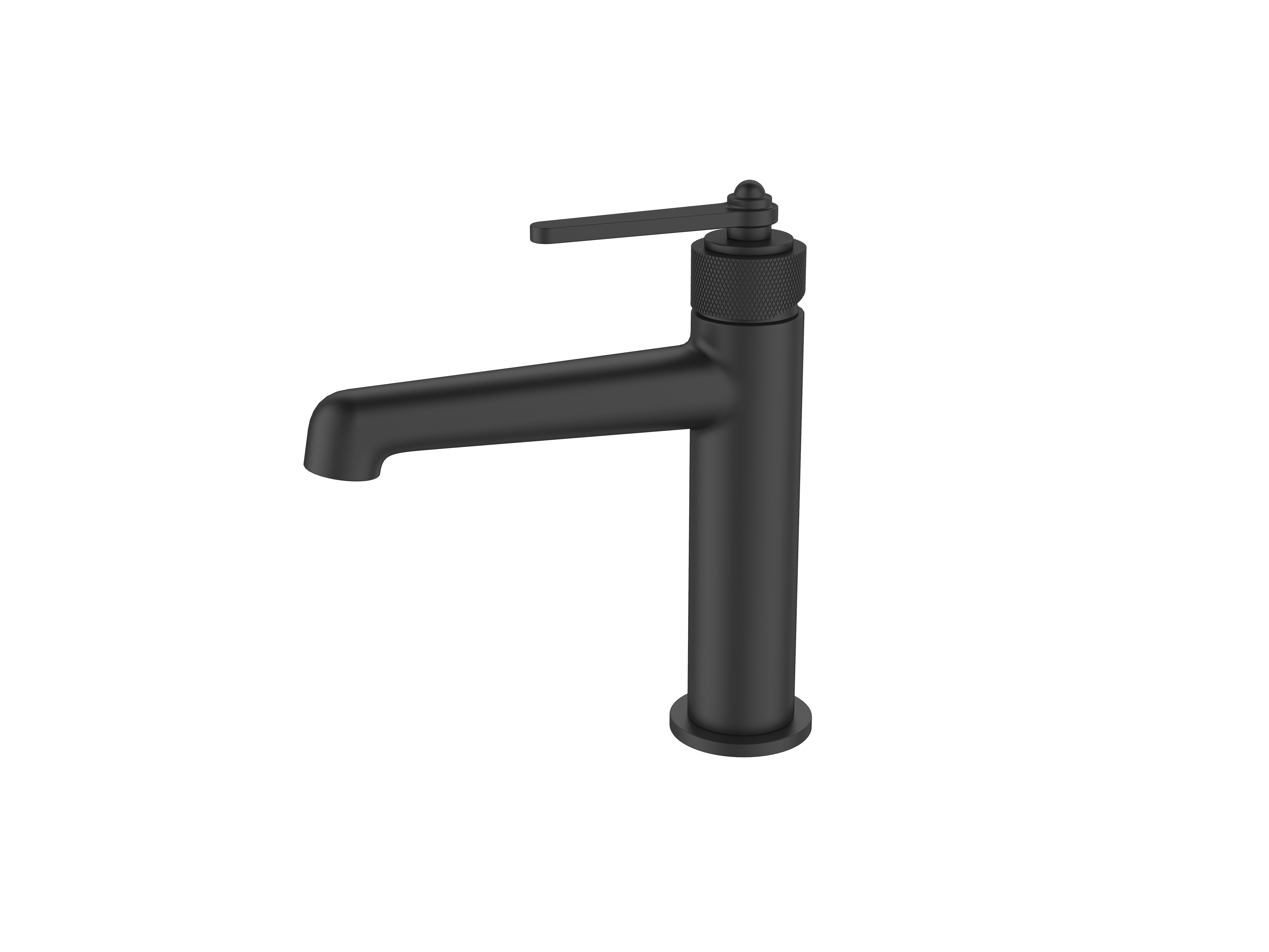 фото Смеситель для раковины дизайнерский esko bg26b, черный