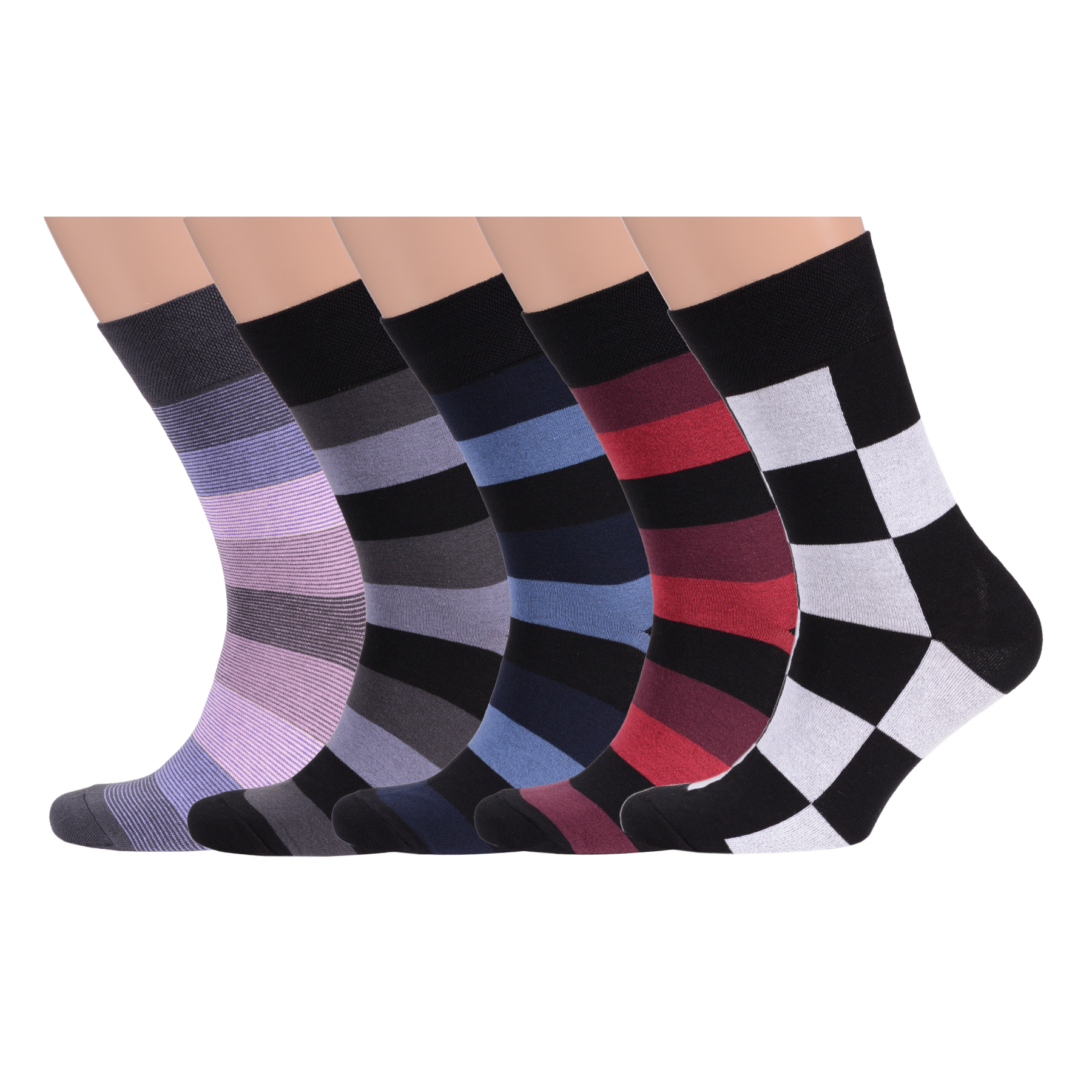 

Комплект носков мужских MoscowSocksClub msk-5М разноцветных 29, Серый;синий;черный;белый;бордовый;красный;розовый;фиолетовый, msk-5М