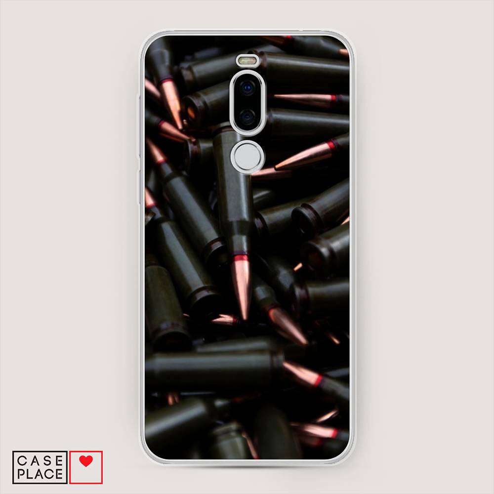

Чехол Awog на Meizu X8 "Пули черные", Черный;коричневый, 72950-5