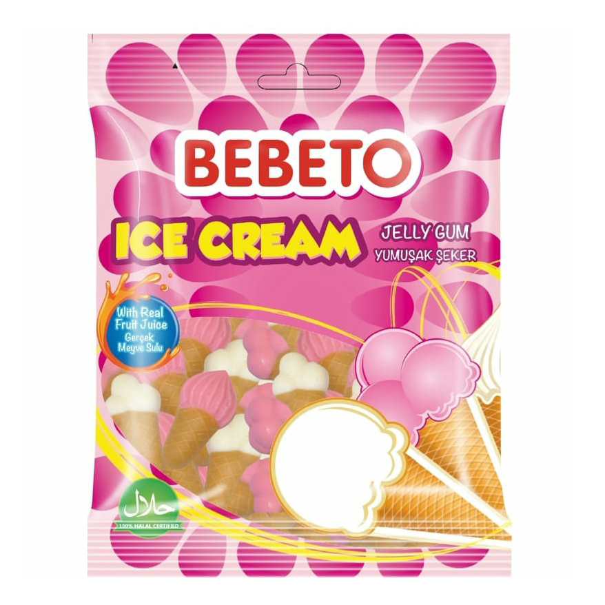 

Мармелад Bebeto Ice Cream жевательный 70 г