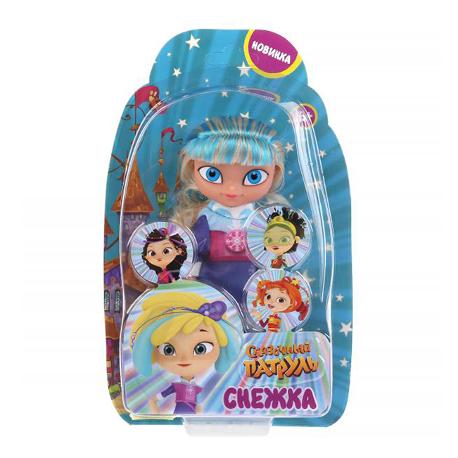 

Кукла Карапуз, Сказочный патруль Снежка, 15 см