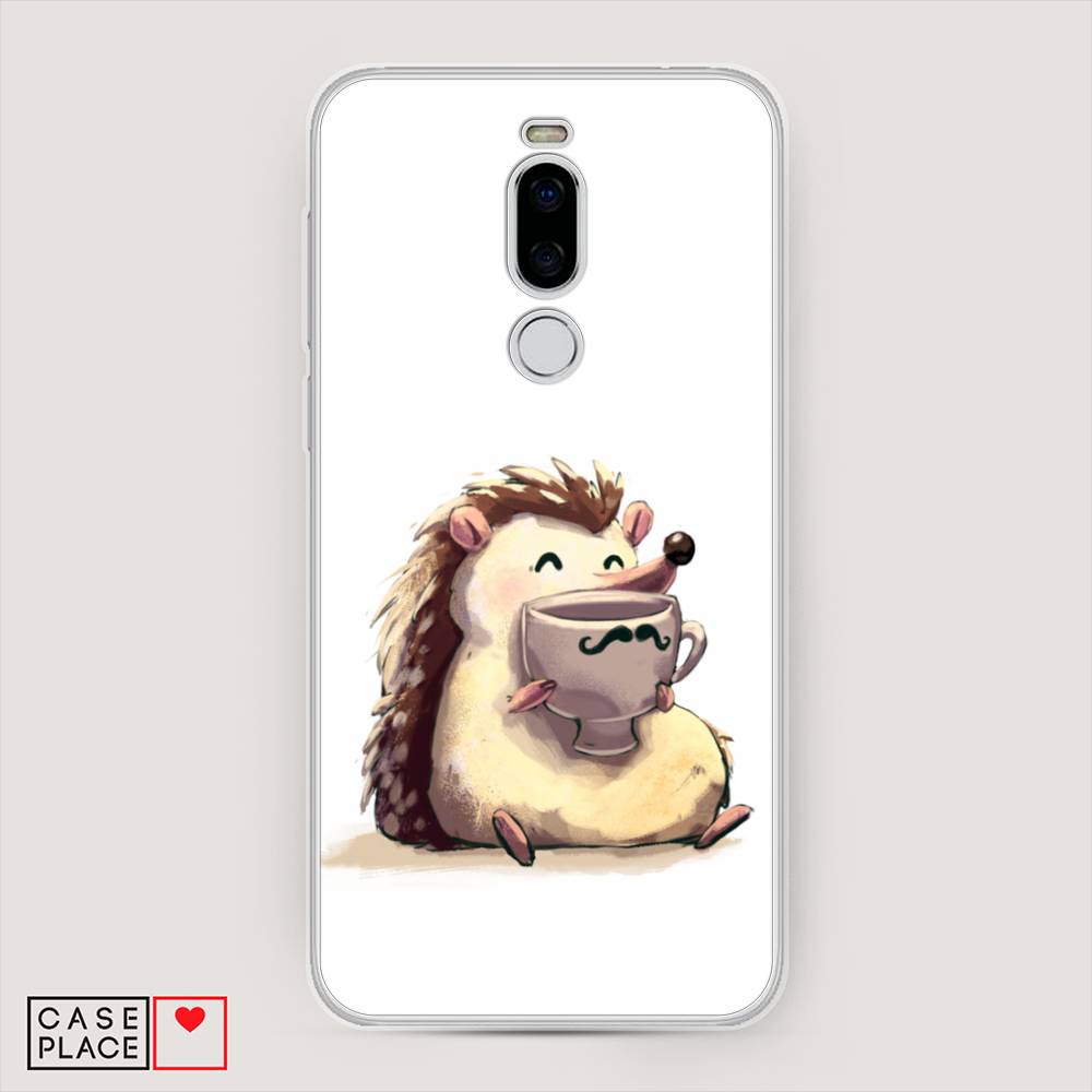 

Чехол Awog на Meizu X8 "Еж кофеман", Белый;коричневый;бежевый, 72950-10
