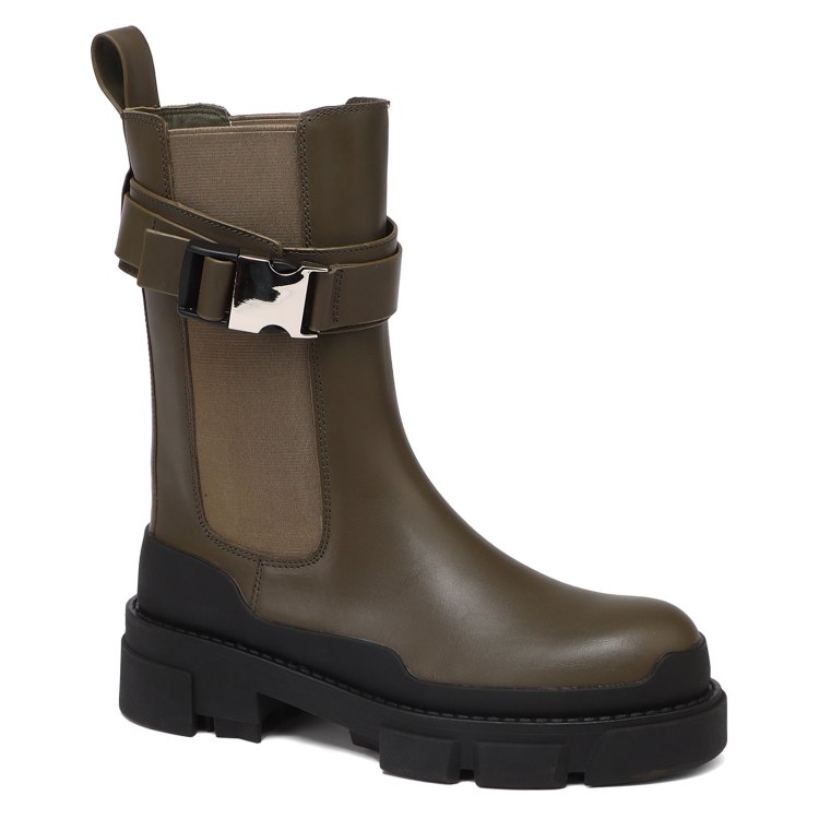

Полусапоги женские Tendance GLC3948-01 хаки 39 EU, GLC3948-01