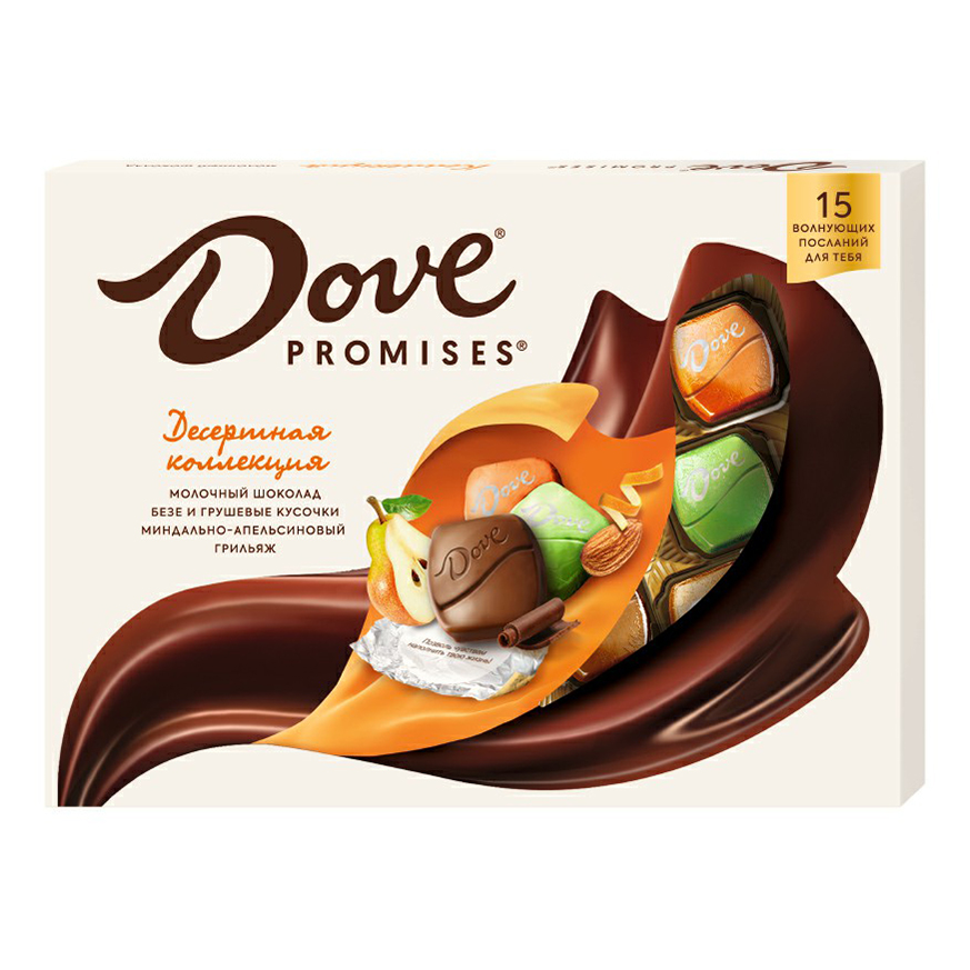 

Конфеты шоколадные Dove Promises Ассорти 118 г