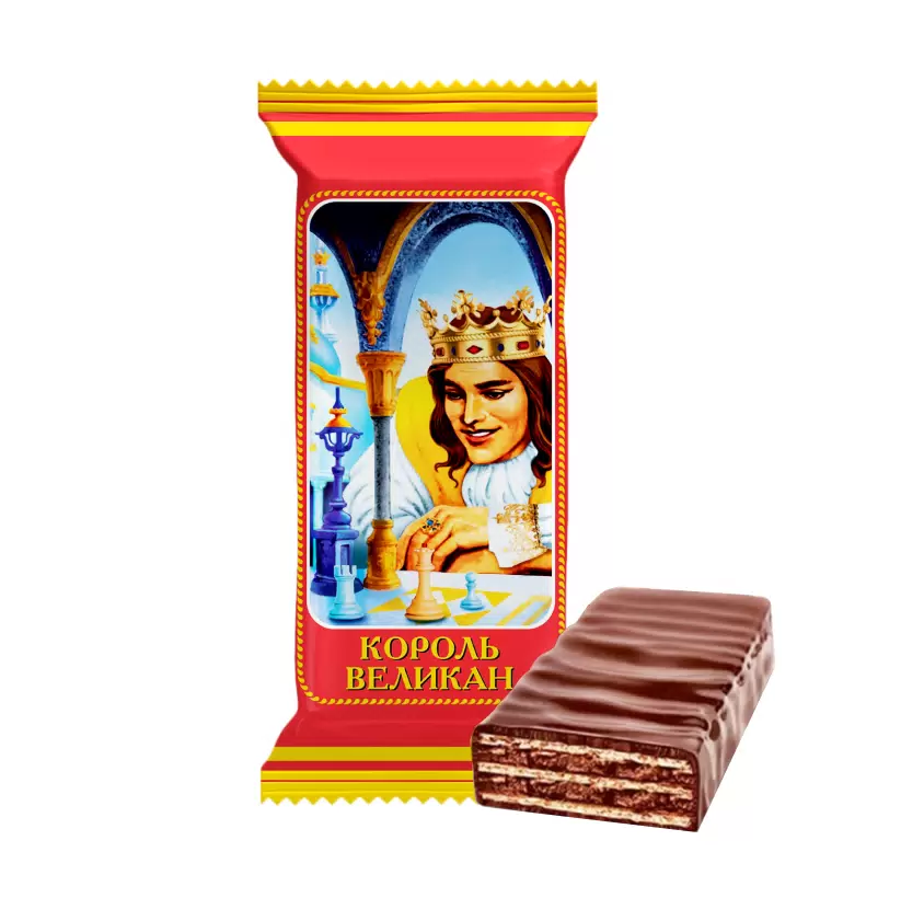 Конфеты шоколадные ТМ Лаконд Король Великан 320 г 549₽