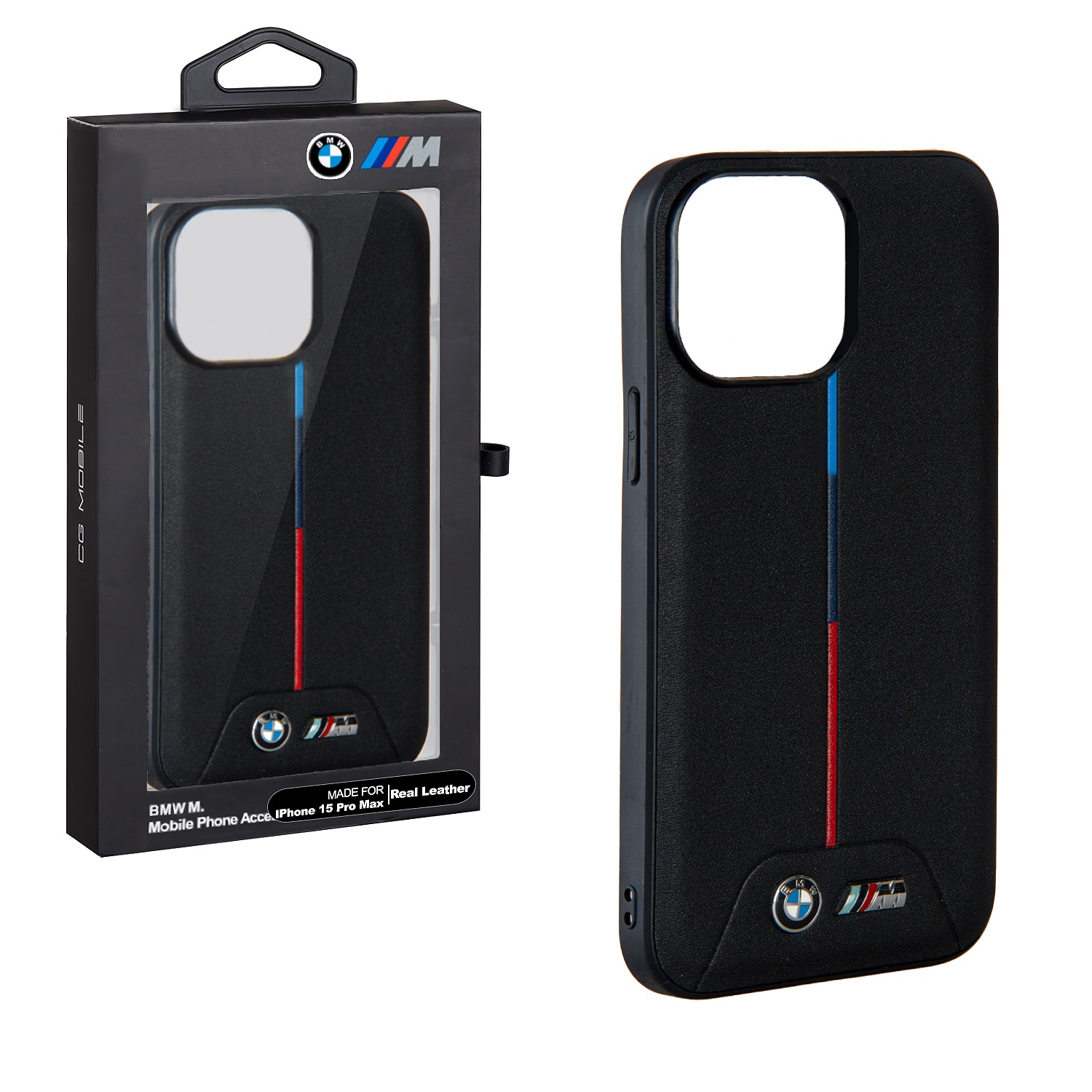 

Чехол iPhone 15 Pro Max BMW SLL, черный (IS018061)