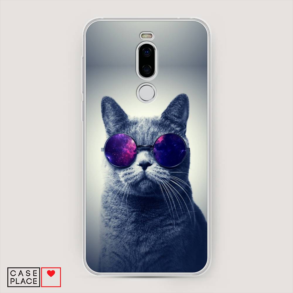 фото Чехол awog "космический кот" для meizu x8
