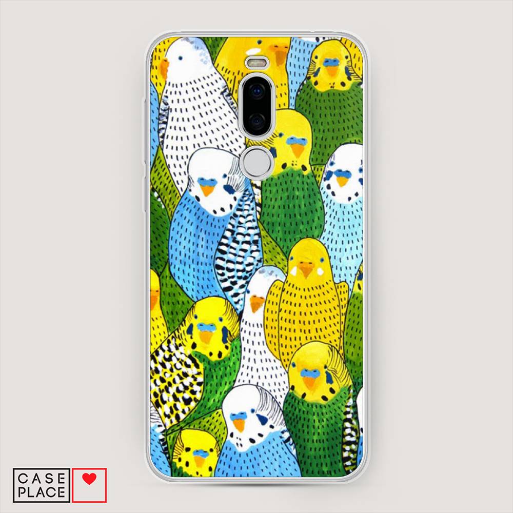 

Чехол Awog на Meizu X8 "Попугаи", Желтый;зеленый;голубой, 72950-1