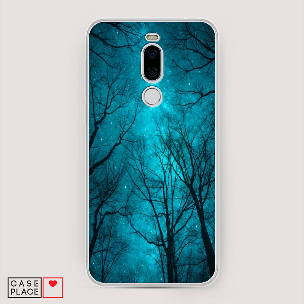 

Чехол Awog на Meizu X8 "Сказочный лес", Черный;голубой, 72950-4