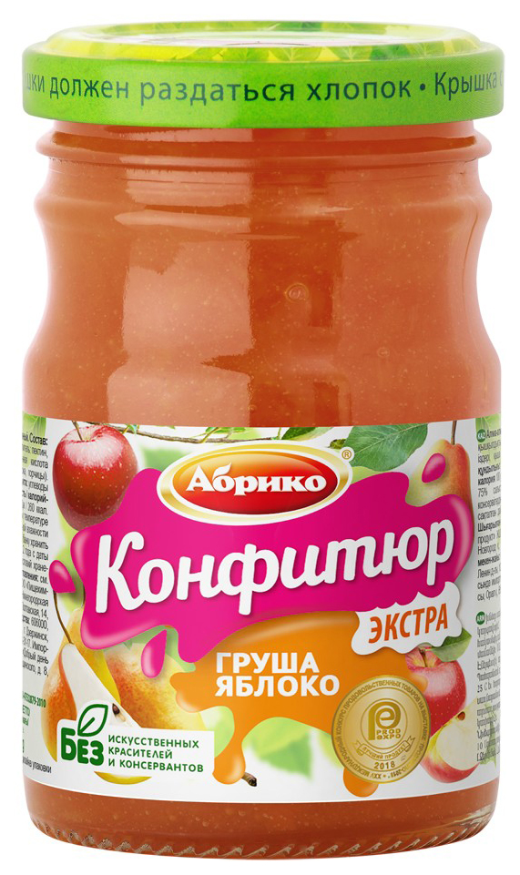

Конфитюр Абрико Экстра груша-яблоко 250 г