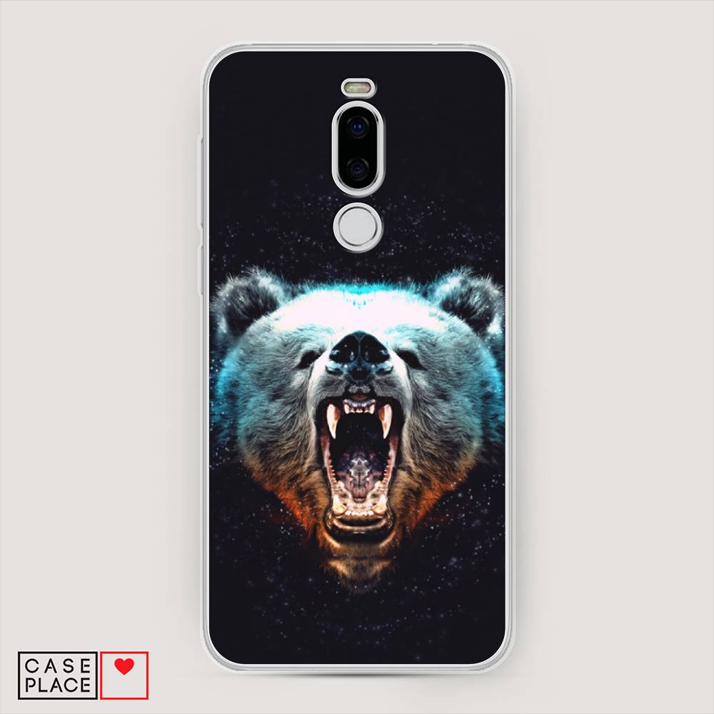 

Чехол Awog на Meizu X8 "Медведь", Коричневый;голубой;черный, 72950-2