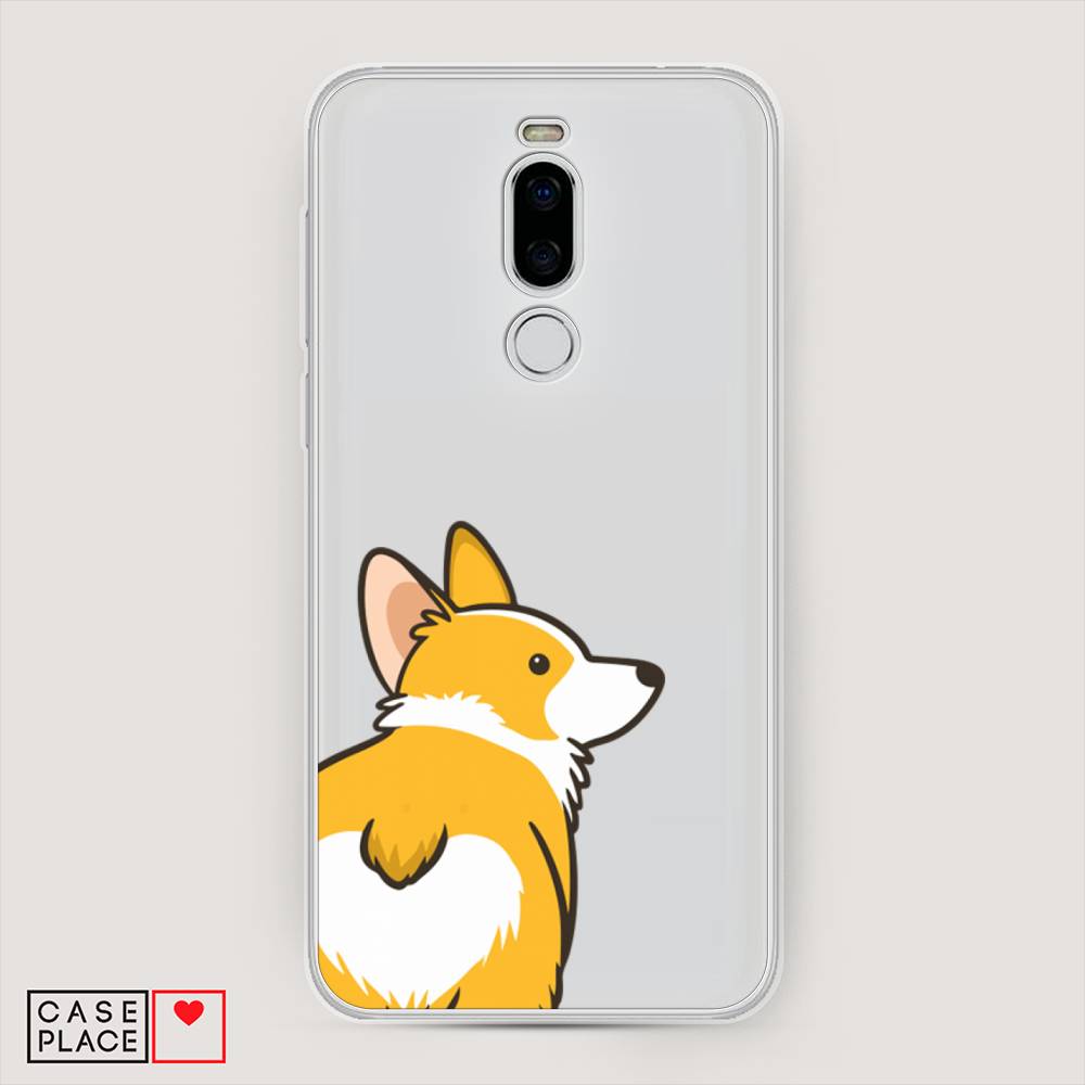 

Чехол Awog на Meizu X8 "Корги следуй за мной", Желтый;бежевый;белый, 72950-2