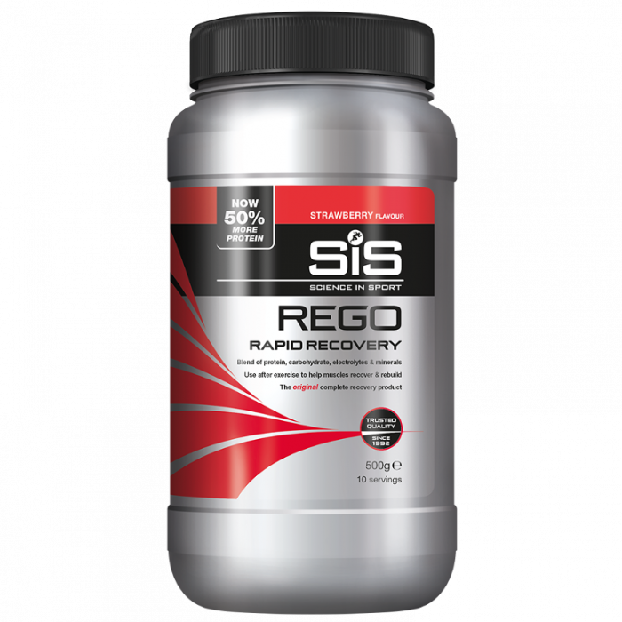 Science in Sport (SIS) Rego Rapid Recovery, 500 г, вкус: клубника