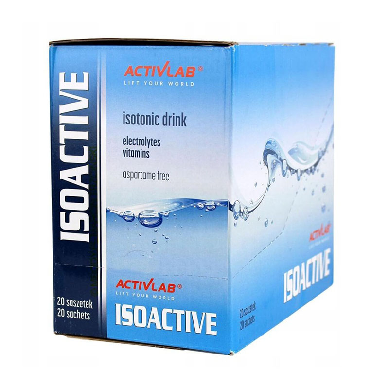Activlab Isoactive 31,5 г, 20 пак, вкус: апельсин