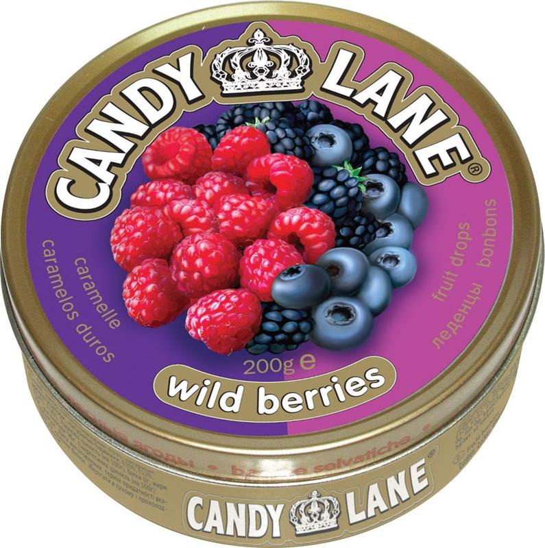 Леденцовая карамель Candy Lane лесная ягода 200 г