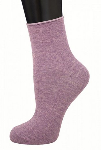 Комплект носков женских Гранд SCL127 фиолетовых 23-25