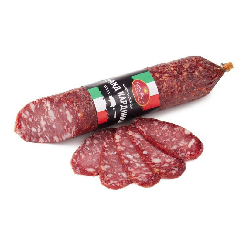 

Колбаса сырокопченая Царь-Мясо Гранд Кардинал