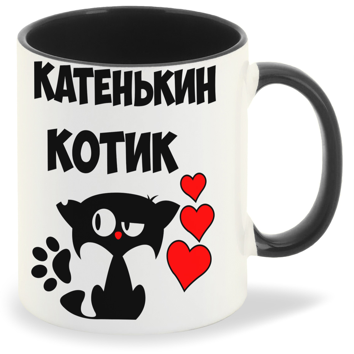 

Кружка CoolPodarok Катенькин котик, Катенькин котик