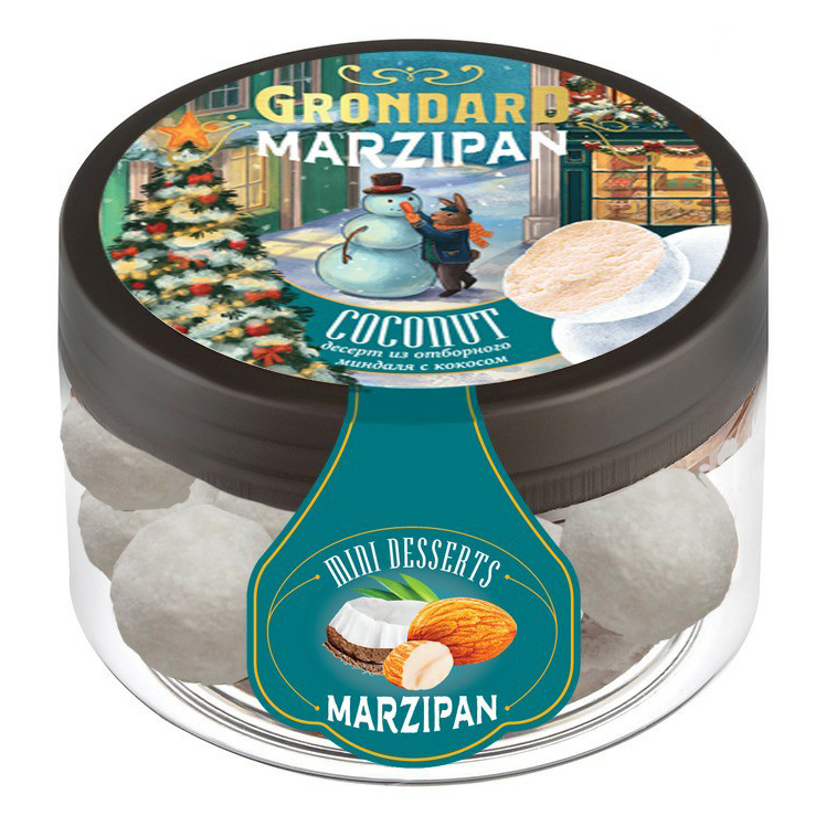 Конфеты Grondard марципановая картошка с кокосом 160 г 544₽