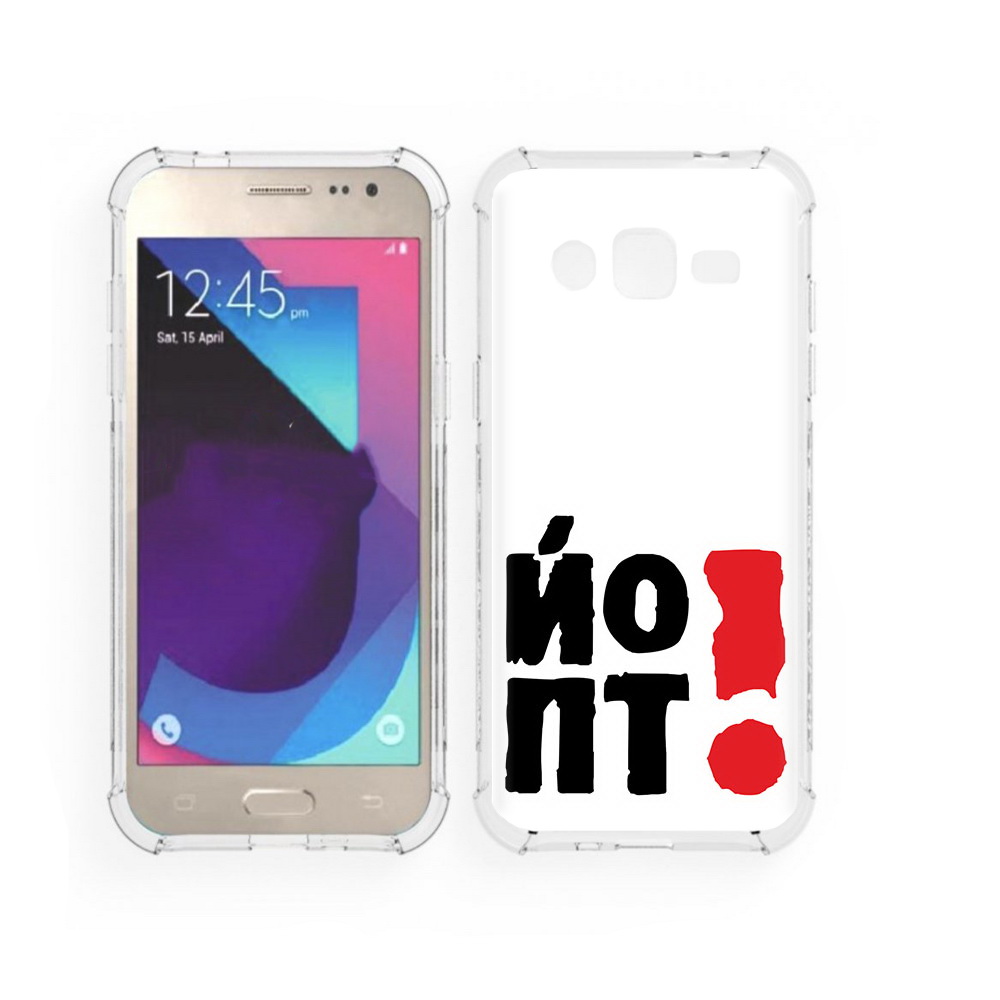 

Чехол MyPads Tocco для Samsung Galaxy J2 надписть абстракция (PT226924.572.494), Прозрачный, Tocco