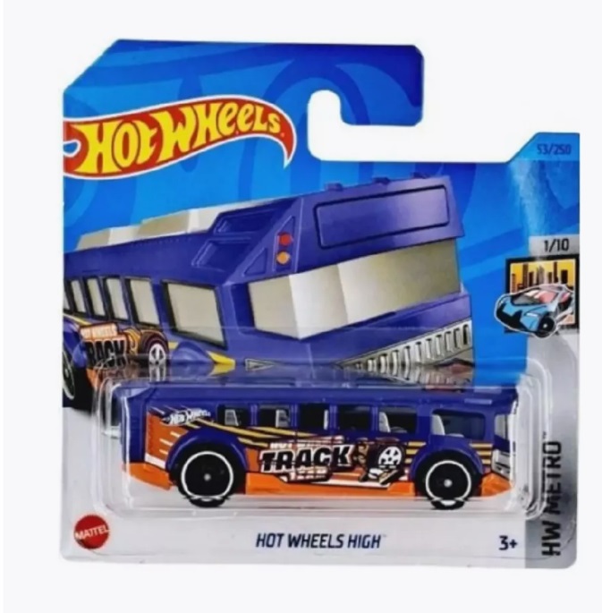 

Машинка базовой коллекции Hot Wheels HOT WHEELS HIGH синяя 5785/HKJ67, Синий, 5785